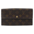 LOUIS VUITTON Pochette Porte Monnaie Credit Long Wallet M61726 LV Auth 194317A-2