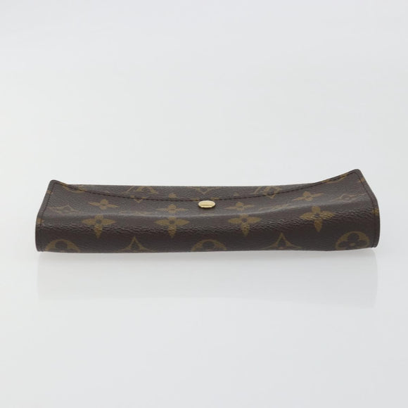 LOUIS VUITTON Pochette Porte Monnaie Credit Long Wallet M61726 LV Auth 194317A
