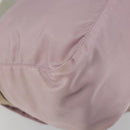 PRADA Shoulder Bag Nylon Pink Silver Auth 194319A-13