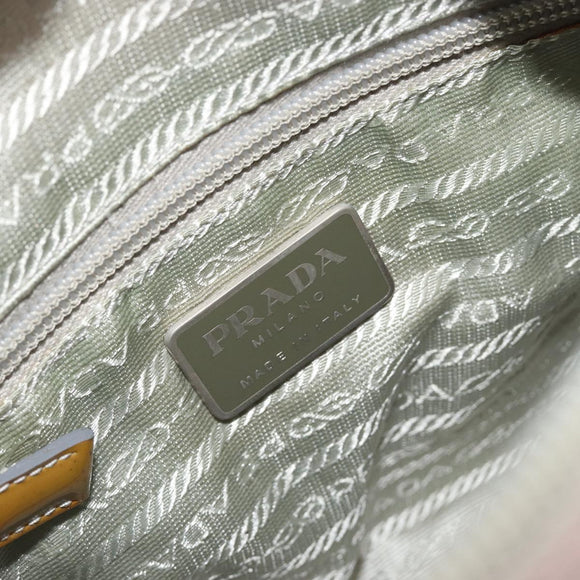 PRADA Shoulder Bag Nylon Pink Silver Auth 194319A