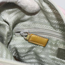 PRADA Shoulder Bag Nylon Pink Silver Auth 194319A-23