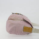 PRADA Shoulder Bag Nylon Pink Silver Auth 194319A-4