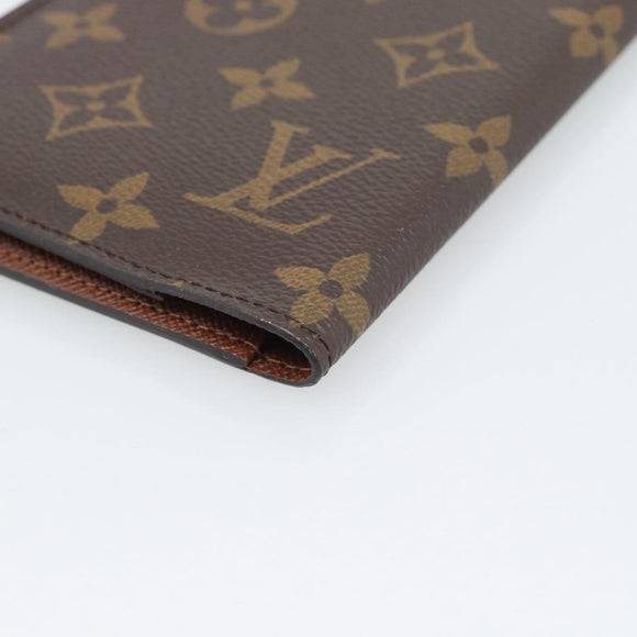 LOUIS VUITTON Monogram Couverture passport Passport Case M64502 LV Auth 194320