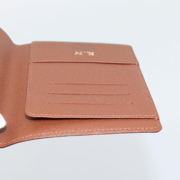 LOUIS VUITTON Monogram Couverture passport Passport Case M64502 LV Auth 194320