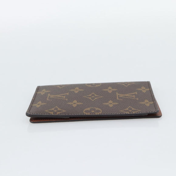 LOUIS VUITTON Monogram Couverture passport Passport Case M64502 LV Auth 194320