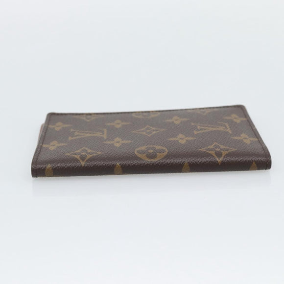 LOUIS VUITTON Monogram Couverture passport Passport Case M64502 LV Auth 194320