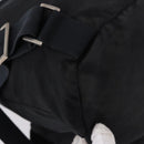 PRADA Backpack Nylon Black Silver Auth 194322-18