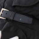 PRADA Backpack Nylon Black Silver Auth 194322-10