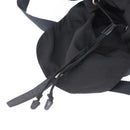 PRADA Backpack Nylon Black Silver Auth 194322-21