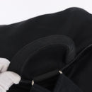 PRADA Backpack Nylon Black Silver Auth 194322-7