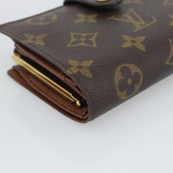 LOUIS VUITTON Portefeuille Viennois Bifold Wallet M61674 LV Auth 194323A
