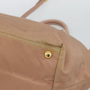 PRADA Hand Bag Nylon 2way Pink Gold Auth 194330-10