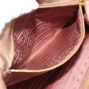 PRADA Hand Bag Nylon 2way Pink Gold Auth 194330-24