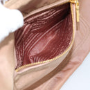 PRADA Hand Bag Nylon 2way Pink Gold Auth 194330-28