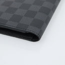 LOUIS VUITTON Damier Grafitte Portefeuille Braza Long Wallet N62665 Auth 194331A-10