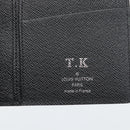 LOUIS VUITTON Damier Grafitte Portefeuille Braza Long Wallet N62665 Auth 194331A-12