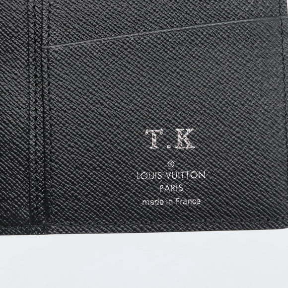 LOUIS VUITTON Damier Grafitte Portefeuille Braza Long Wallet N62665 Auth 194331A