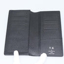 LOUIS VUITTON Damier Grafitte Portefeuille Braza Long Wallet N62665 Auth 194331A-13