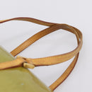LOUIS VUITTON Monogram Vernis Bedford Hand Bag Baby Blue M91007 LV Auth 194339-8