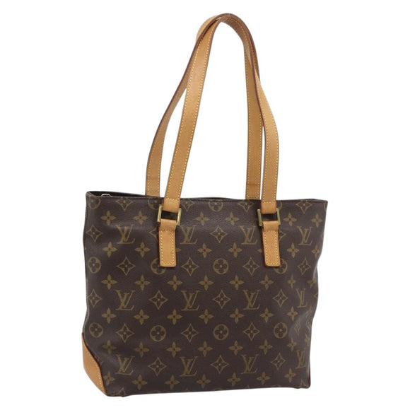 LOUIS VUITTON Monogram Cabas Piano Tote Bag M51148 LV Auth 194343V