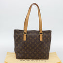 LOUIS VUITTON Monogram Cabas Piano Tote Bag M51148 LV Auth 194343V-23