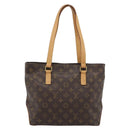 LOUIS VUITTON Monogram Cabas Piano Tote Bag M51148 LV Auth 194343V-3
