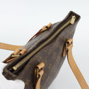LOUIS VUITTON Monogram Cabas Piano Tote Bag M51148 LV Auth 194343V-6