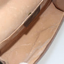 GUCCI GG Supreme Web Sherry Line Bag PVC Beige Gold 156 01 030 Auth 194344-16
