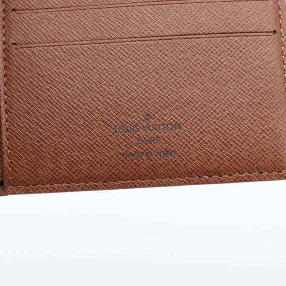 LOUIS VUITTON Porte Billets 10 Cartes Credit Wallet M60883 LV Auth 194345M