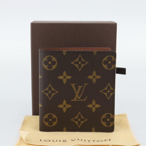 LOUIS VUITTON Porte Billets 10 Cartes Credit Wallet M60883 LV Auth 194345M