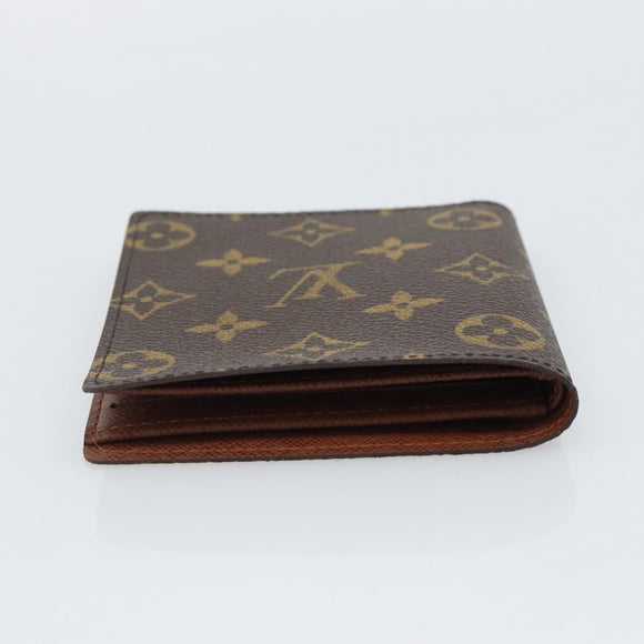 LOUIS VUITTON Porte Billets 10 Cartes Credit Wallet M60883 LV Auth 194345M