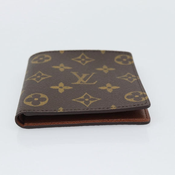 LOUIS VUITTON Porte Billets 10 Cartes Credit Wallet M60883 LV Auth 194345M