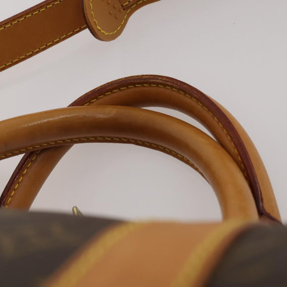 LOUIS VUITTON Monogram Keepall Bandouliere 55 Boston Bag M41414 LV Auth 194346V