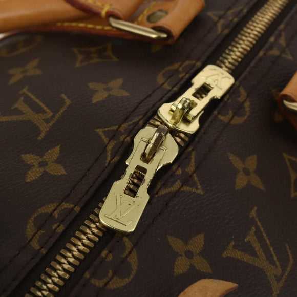 LOUIS VUITTON Monogram Keepall Bandouliere 55 Boston Bag M41414 LV Auth 194346V