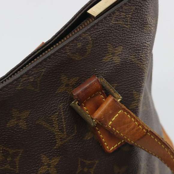 LOUIS VUITTON Monogram Cabas Piano Tote Bag M51148 LV Auth 194347