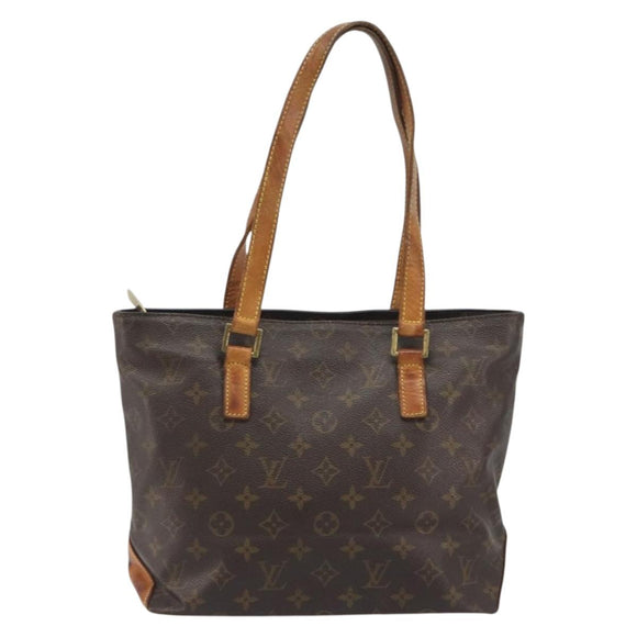 LOUIS VUITTON Monogram Cabas Piano Tote Bag M51148 LV Auth 194347