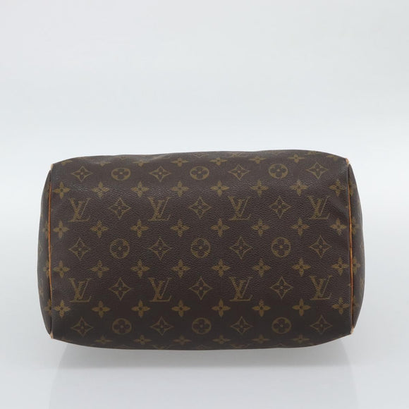 LOUIS VUITTON Monogram Speedy 30 Hand Bag M41526 LV Auth 194349