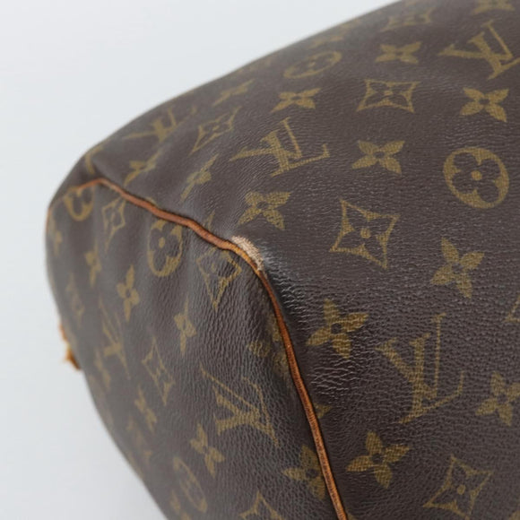 LOUIS VUITTON Monogram Speedy 30 Hand Bag M41526 LV Auth 194349