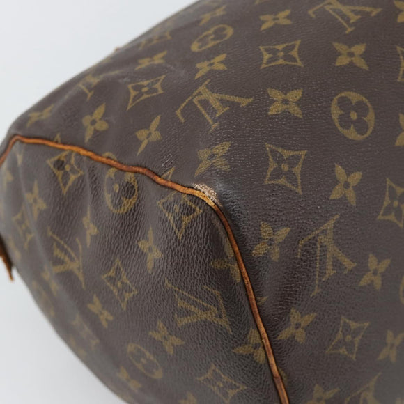LOUIS VUITTON Monogram Speedy 30 Hand Bag M41526 LV Auth 194349