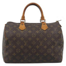 LOUIS VUITTON Monogram Speedy 30 Hand Bag M41526 LV Auth 194349-13