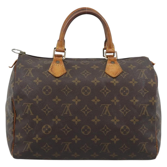 LOUIS VUITTON Monogram Speedy 30 Hand Bag M41526 LV Auth 194349