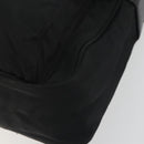 PRADA Shoulder Bag Nylon Black Silver Auth 194350A-15