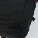 PRADA Shoulder Bag Nylon Black Silver Auth 194350A-17