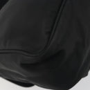 PRADA Shoulder Bag Nylon Black Silver Auth 194350A-18