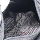 PRADA Shoulder Bag Nylon Black Silver Auth 194350A-9