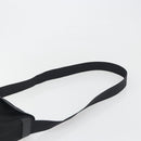 PRADA Shoulder Bag Nylon Black Silver Auth 194350A-14