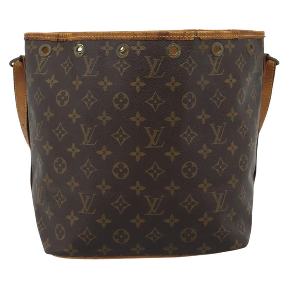 LOUIS VUITTON Monogram Petit Noe Shoulder Bag M42226 LV Auth 194351