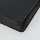 LOUIS VUITTON Epi Pochette Homme Clutch Bag Black M52522 LV Auth 194352-15