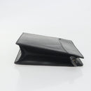 LOUIS VUITTON Epi Pochette Homme Clutch Bag Black M52522 LV Auth 194352-3