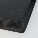 LOUIS VUITTON Epi Pochette Homme Clutch Bag Black M52522 LV Auth 194352-7